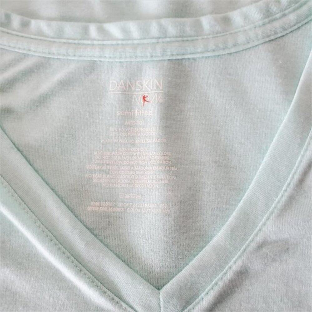 Danskin "Gym Hair Don't Care" Graphic Tee M - Picture 3 of 4